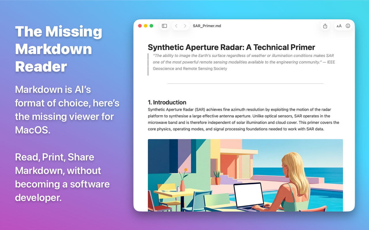 Markant — The Missing Markdown Reader